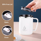 Stainless Steel Double Layer Coffee Mug