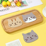 Non-slip Cat Shaped Silicone Coaster