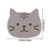 Non-slip Cat Shaped Silicone Coaster