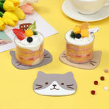 Non-slip Cat Shaped Silicone Coaster