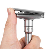 Razor Blades & Adjustable Double Edge Classic Safety Razor