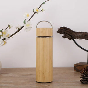 Bamboo Insulated Flasks & Thermoses