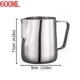 Stainless Steel Frothing Measurement Jug