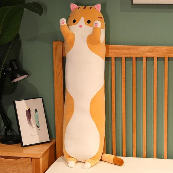 Soft Long Cat Plush Pillow