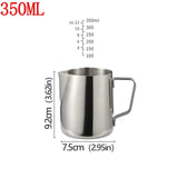 Stainless Steel Frothing Measurement Jug