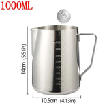 Stainless Steel Frothing Measurement Jug