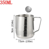 Stainless Steel Frothing Measurement Jug