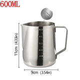 Stainless Steel Frothing Measurement Jug