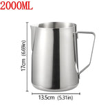 Stainless Steel Frothing Measurement Jug