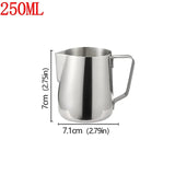 Stainless Steel Frothing Measurement Jug