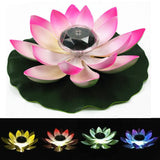 Solar Powered LED Flower Light