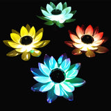 Solar Powered LED Flower Light