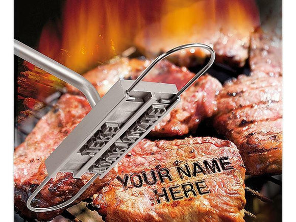 GRILLY - Customizable Hot Stamp For BBQ