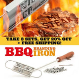 GRILLY - Customizable Hot Stamp For BBQ