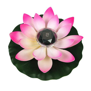 Solar Powered LED Flower Light